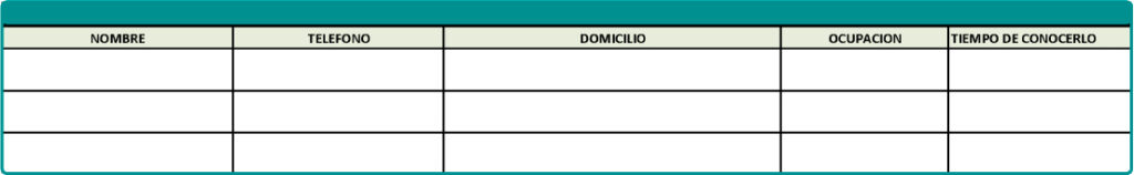 solicitud de empleo para llenar online