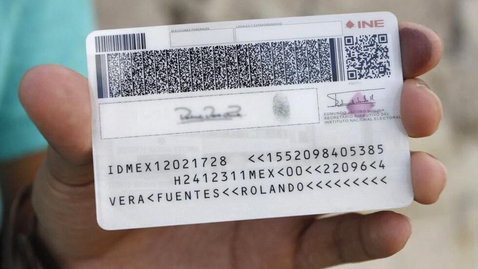 cual es el numero de credencial de elector para solicitud de empleo